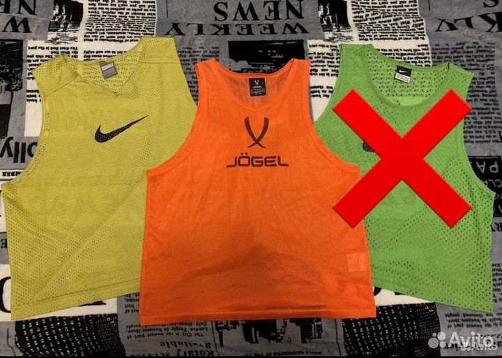 Футбольная манишка Nike Jogel