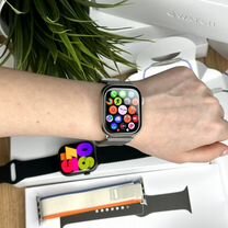 Apple Watch 9 45mm Midnight / Silver