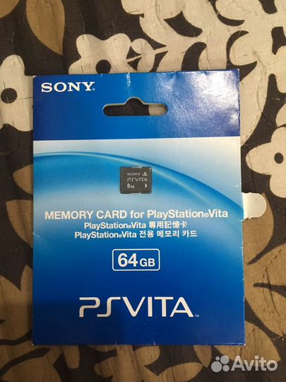 Карта памяти ps vita 8gb