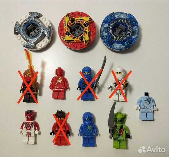 Lego Ninjago минифигурки