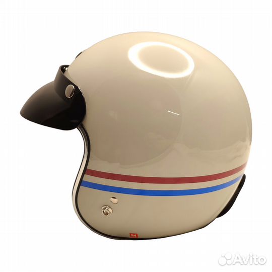 Мотошлем открытый 3/4 Torc T57 защитный мото шлем