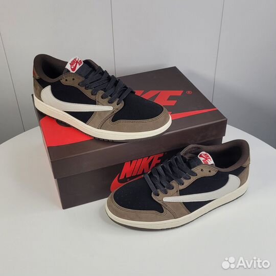 Кроссовки Nike Air Jordan 1 Low х Travis Scott