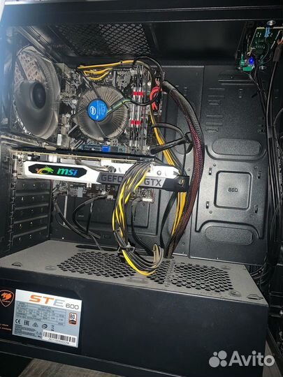 Компьютер i5 9400f GTX1660