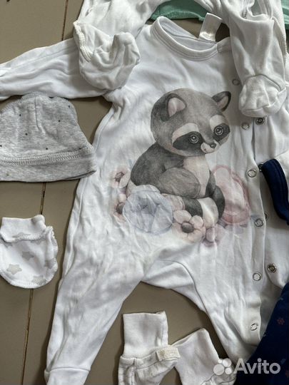 Пакет одежды для девочки 52-62, боди