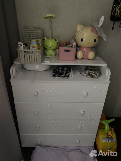 Комод детский с пеленальным столиком