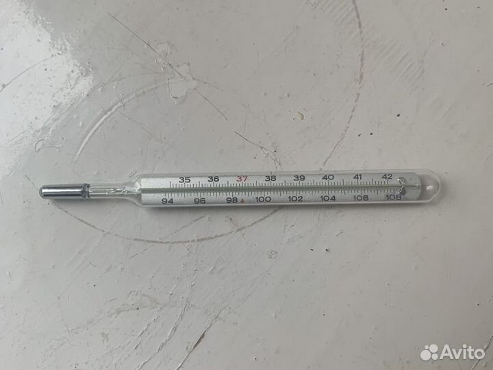 Градусник ртутный Therm.Normalglas гдр