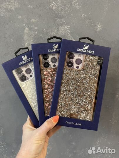Чехлы на iPhone 13/13 Pro/13 Pro Max Swarovski