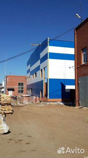 Монтаж сэндвич-панелей