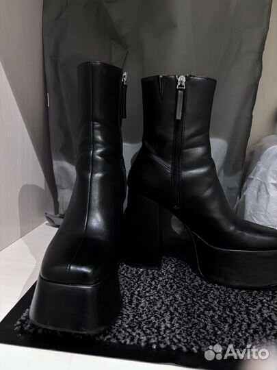 Ботинки ботильоны женские 39 размер черные
