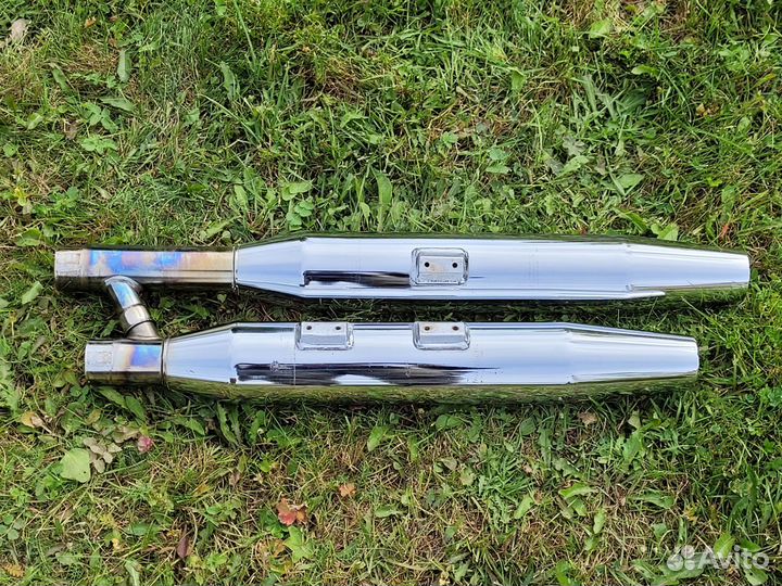 Оригинальный выхлоп Harley Davidson Fat boy