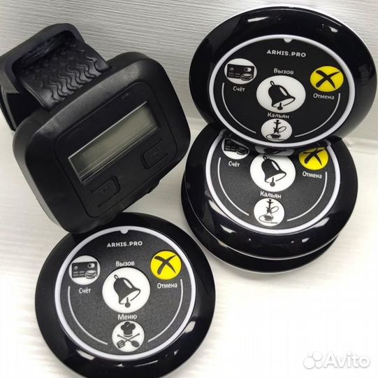 Пейджер вызова секретаря, кнопка вызова персонала