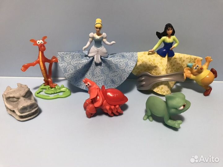 Принцессы Диснея из Киндера (Kinder Surprise)