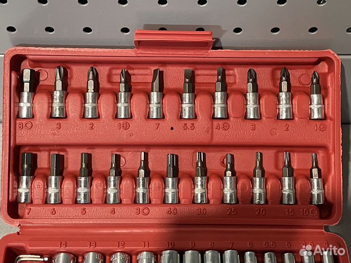 Набор инструментов 46 предметов (новый)