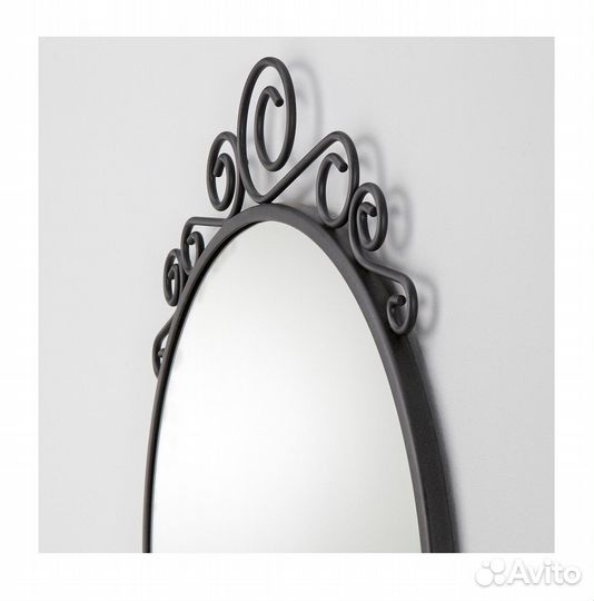 Зеркало круглое. Диаметр: 50 см. Экне Икеа