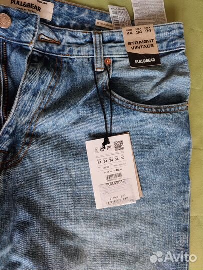 Абсолютно новые мужские джинсы Pull&Bear