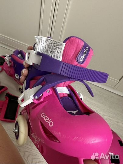 Детские ролики и защита oxelo новые