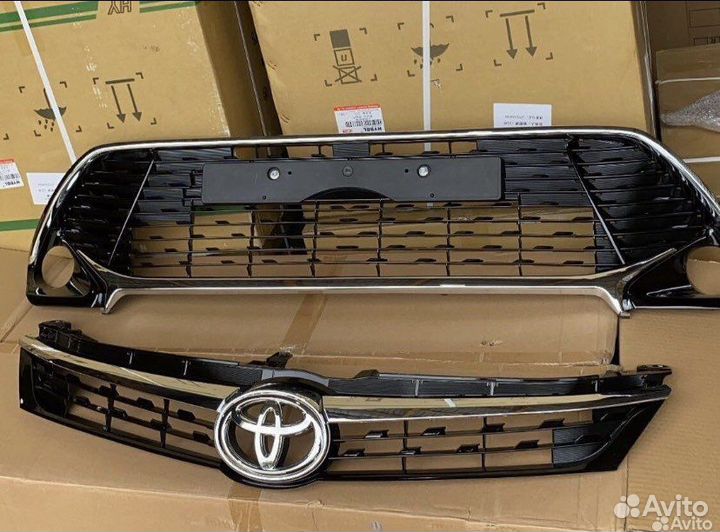 Решетки на camry 55