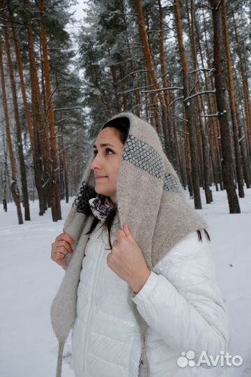 Пуховый пояс для спины