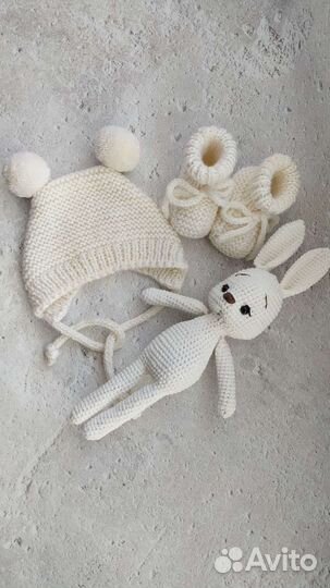 Вязаная игрушка ручной работы, игрушка-сплюшка