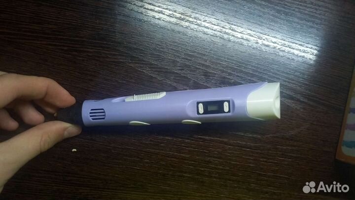 3D ручка(фиолетовая)