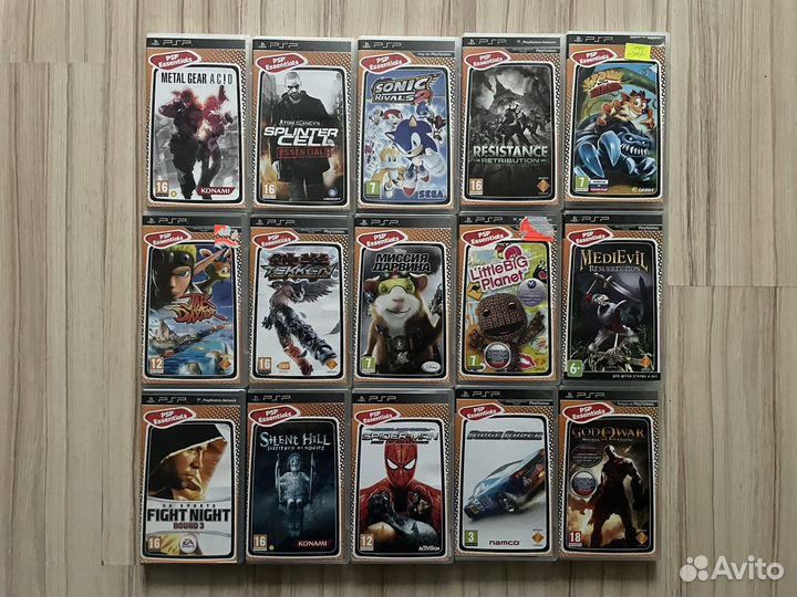 Игры PSP (Новые и б/у)