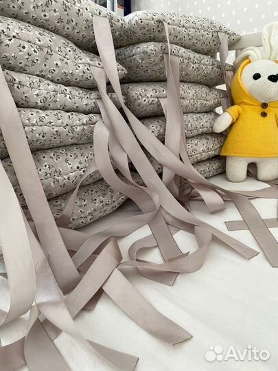 Бортики в детскую кроватку