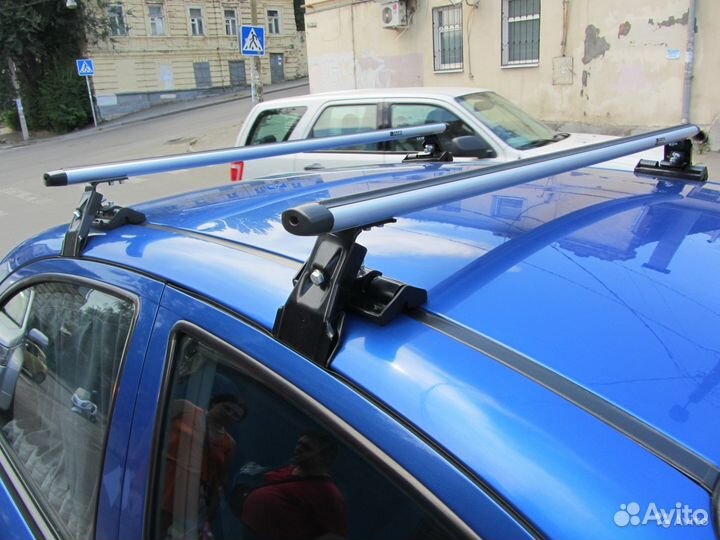 Аэродинамический багажник на крышу Шевроле Авео