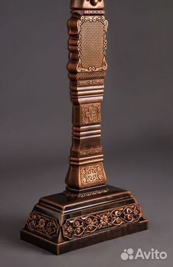 Крест надгробный литой