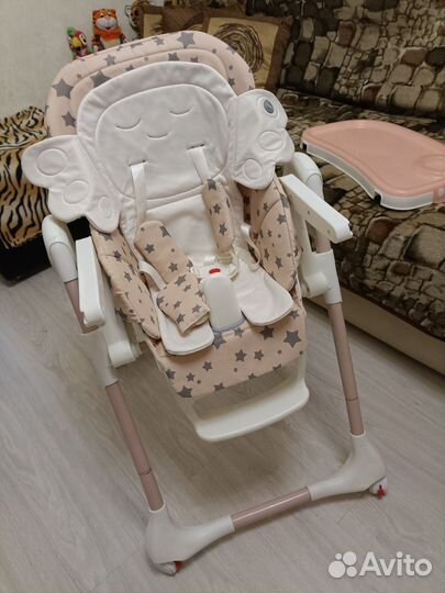 Стульчик для кормления happy baby