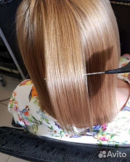 Кератиновое выпрямление волос.Ботокс