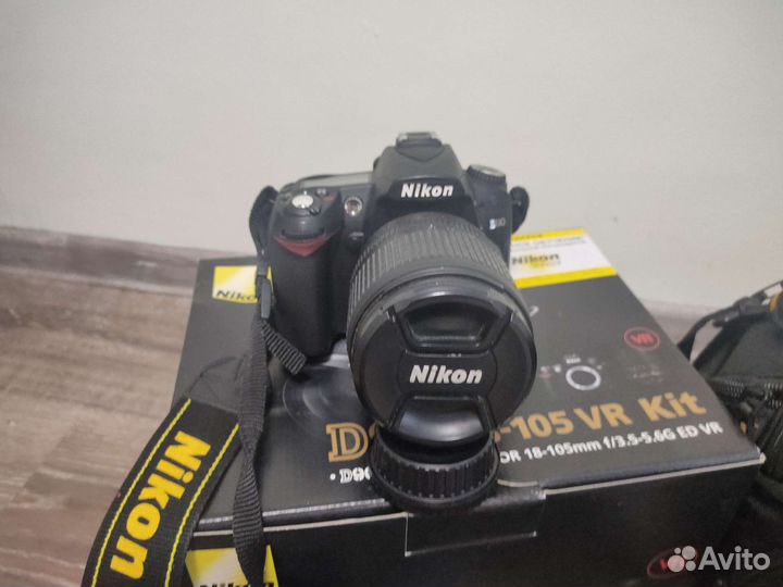Фотоаппарат nikon d90 18-105 vr kit