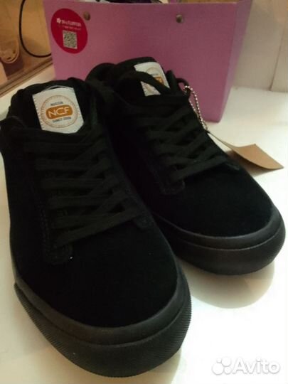 Кеды женские замша NCF