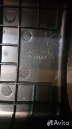 Верхняя часть корпуса воздушного фильтра кия рио 3