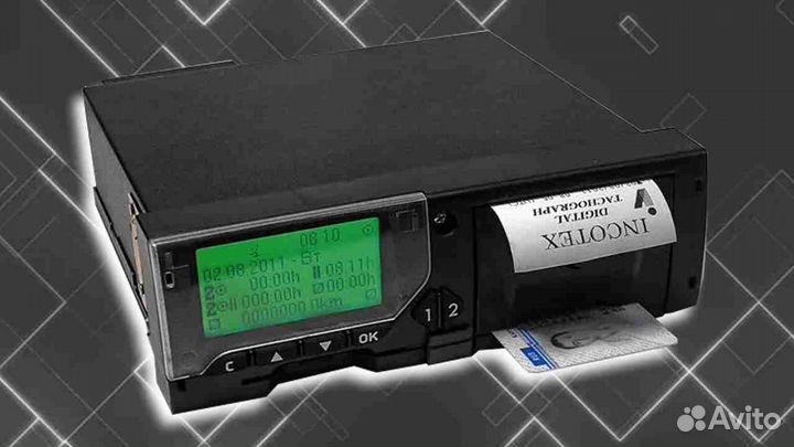 Новый цифровой тахограф Меркурий та-001.Под ключ