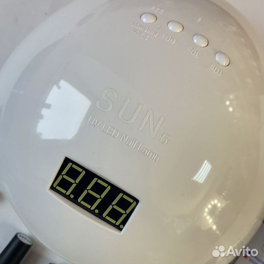 Набор для гель-лака и маникюра с SUN5 и машинкой