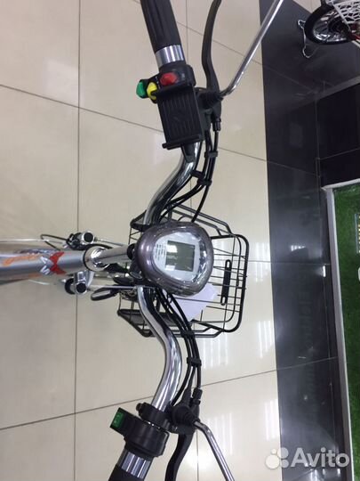 Электровелосипед c дополнительным акб