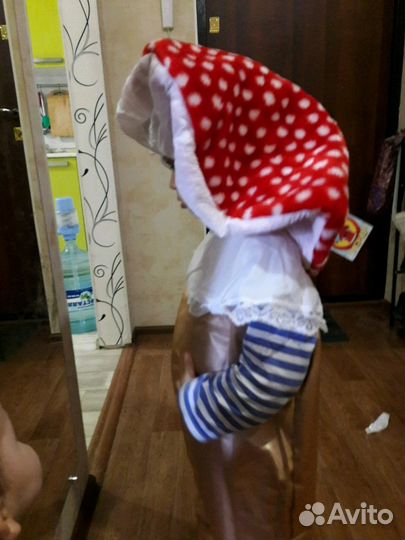 Костюм грибок детский новогодний аренда