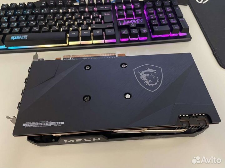 Видеокарта RX 6700 xt Msi