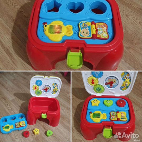 Развивающий чемоданчик сортер