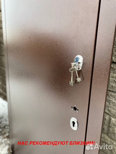 Тёплая дверь металлическая с установкой сегодня