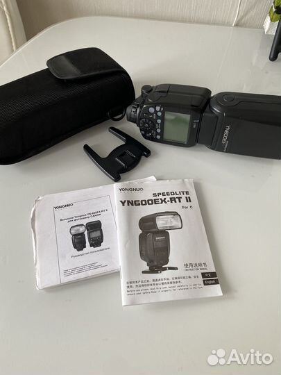 Вспышка yongnuo 600ex rt ii speedlite