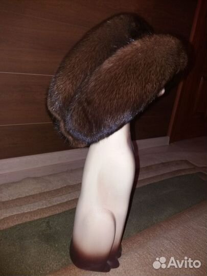Шапка норковая женская