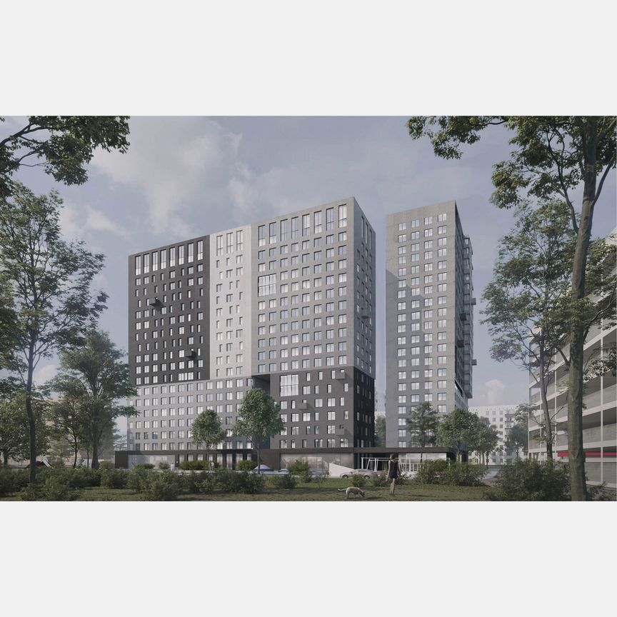 1-к. квартира, 43,7 м², 9/19 эт.