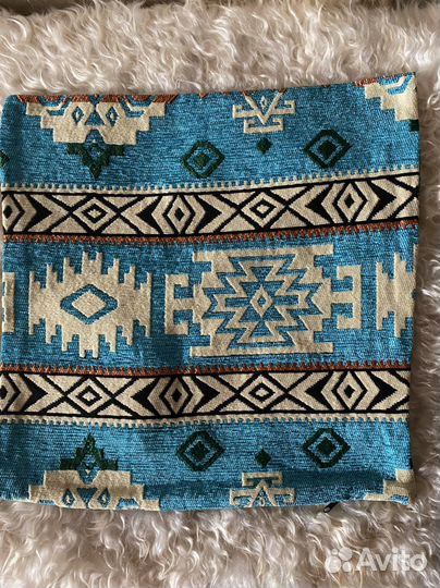 Декоративные чехлы в этно стиле на подушки