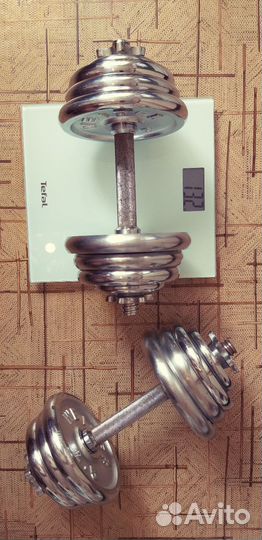 Гантели разборные