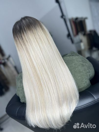 Наращивание волос, коррекция