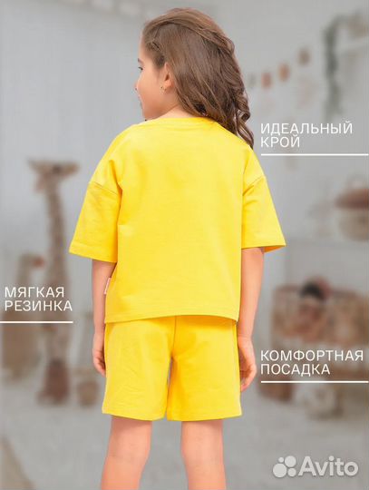 Лёгкий костюм для девочки 92-98