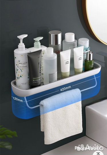 Полка для ванны и туалета