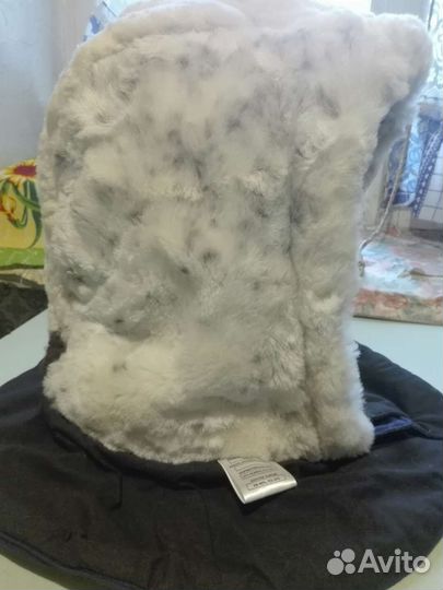 Подшлемник на меху под рабочую каску,56-58