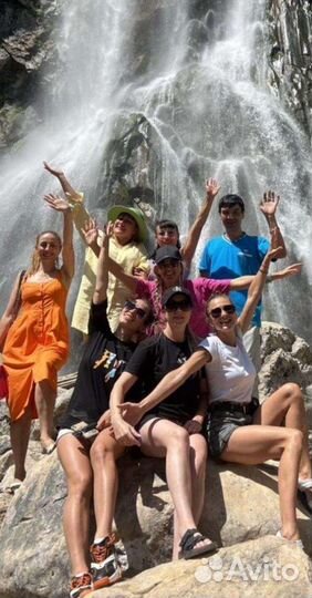 Абхазия экскурсий джип тур гегский водопад о.Рица